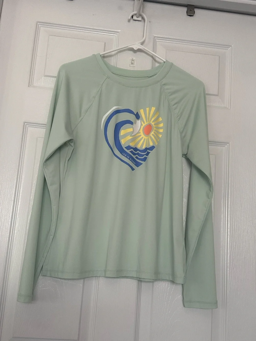 Life is Good rash guard shirt